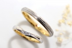 WAXコース《Option》
メッキカラー ¥5,500-
Dia1Pic ¥3,850-
艶消し加工 ¥2,200-
ミル打ち1周 ¥4,400-