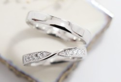 WAXコース《Option》 Dia1Pic ¥3,850- ミル打ち2周¥8,800-