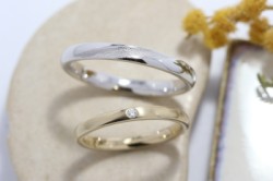 WAXコース《Option》Dia1Pic ¥3,850- 艶消し加工¥2,200- スターダスト ¥5,500-