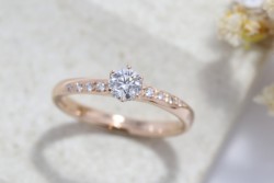 WAXコース《Option》Dia1Pic ¥3,850- 石座¥11,000-