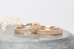 WAXコース《Option》Dia1Pic ¥3,850- 艶消し加工¥2,200-