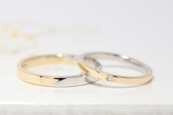 WAXコース《Option》Dia1Pic ¥3,850- コンビリングロウ付け¥5,500-